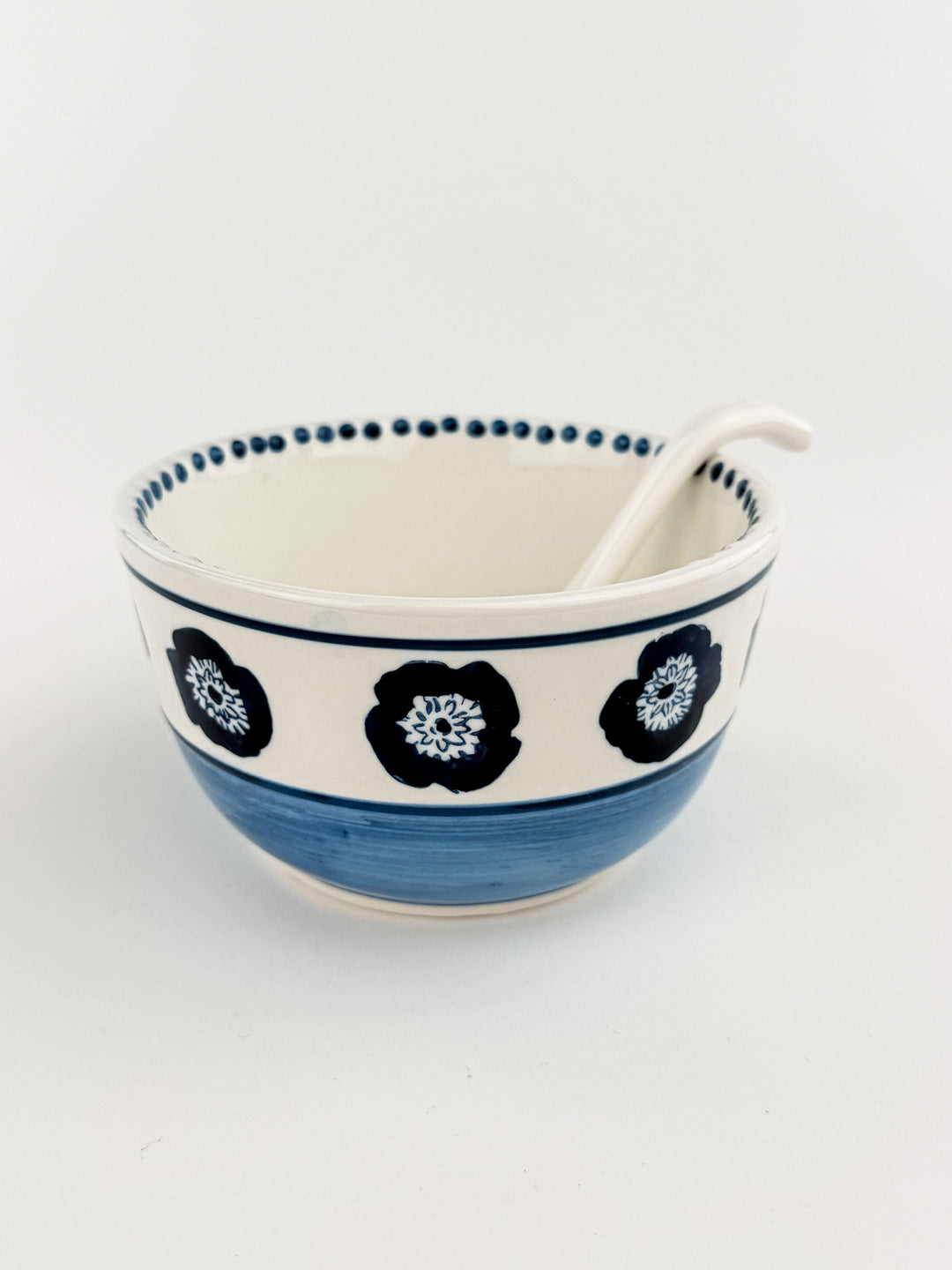 Block Print Salsa Bowl Set