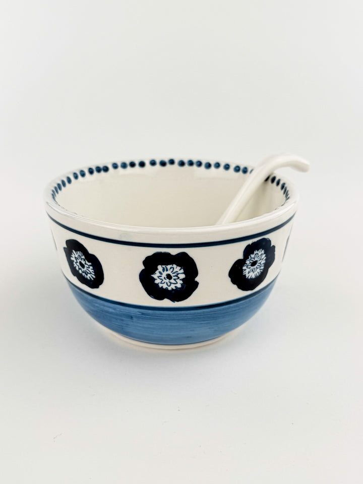 Block Print Salsa Bowl Set