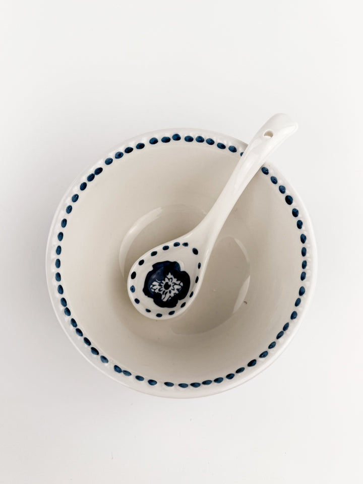 Block Print Salsa Bowl Set