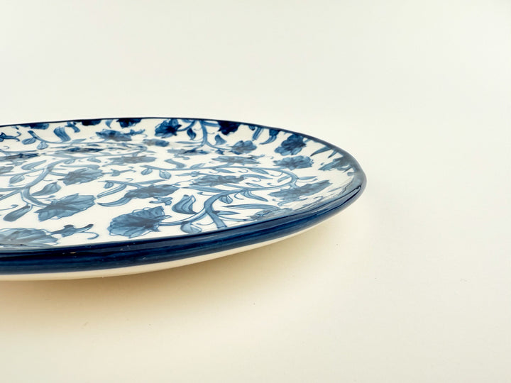 Block Print Salad Plate