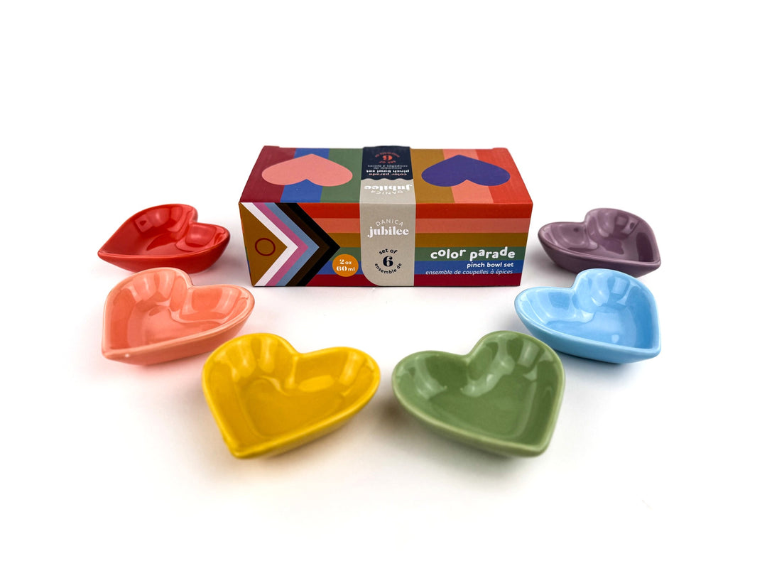Color Parade Pinch Bowls, Set Of 6