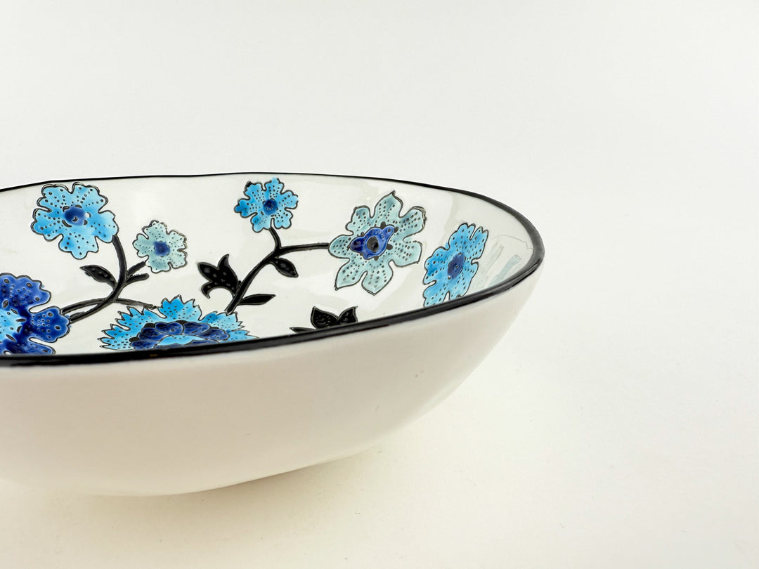 Periwinkle Vine Pattern Bowl