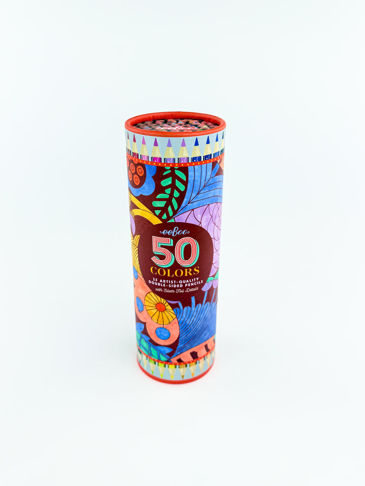 Cecilia's 25 Double-Sided Colored Pencils (Rust)