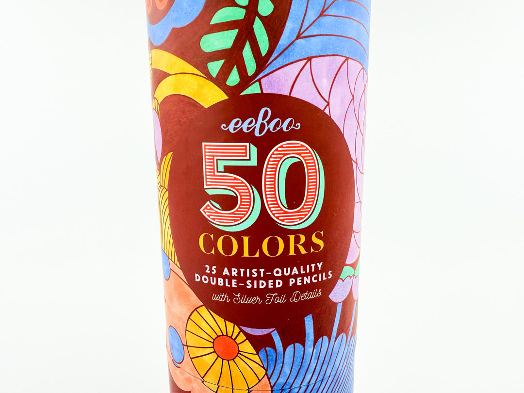 Cecilia's 25 Double-Sided Colored Pencils (Rust)