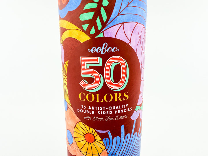 Cecilia's 25 Double-Sided Colored Pencils (Rust)