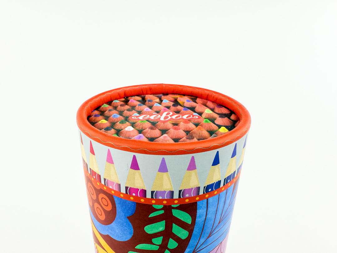 Cecilia's 25 Double-Sided Colored Pencils (Rust)