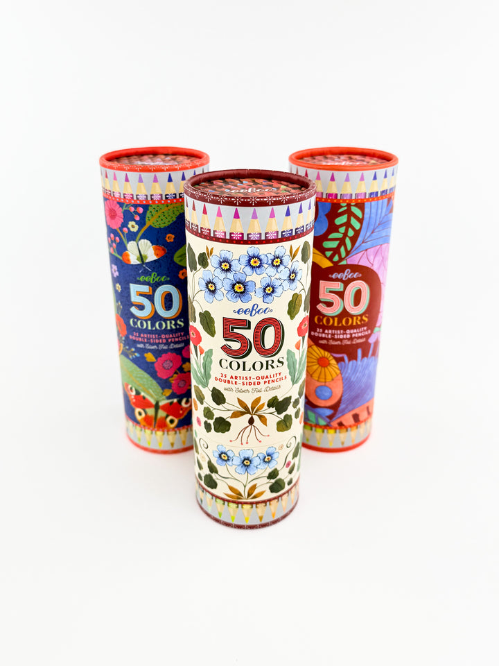 Cecilia's 25 Double-Sided Colored Pencils (Rust)