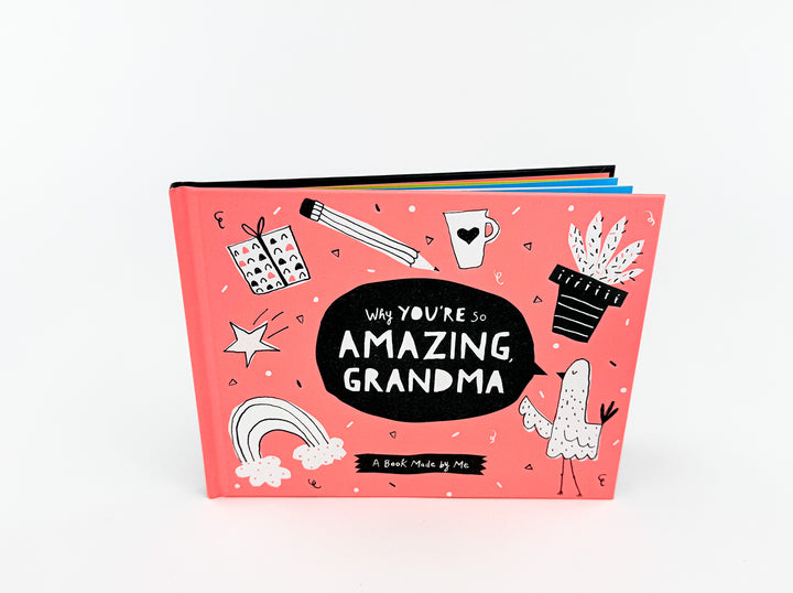 Why You're So Amazing Grandma Activity Book