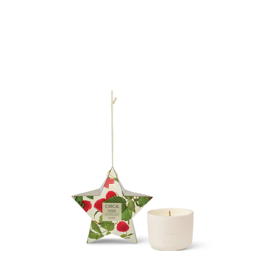 2.47 oz. Candle Bauble - RASPBERRY & RHUBARB - X26