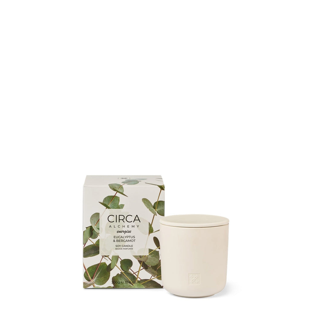 CIRCA 10.6 oz. Candle - EUCALYPTUS & BERGAMOT