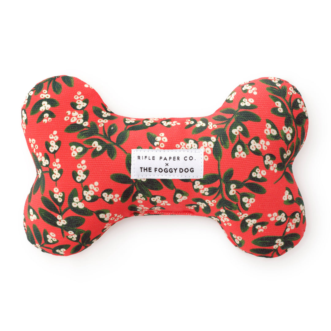 Mistletoe Dog Squeaky Toy | Rifle Paper Co. x TFD