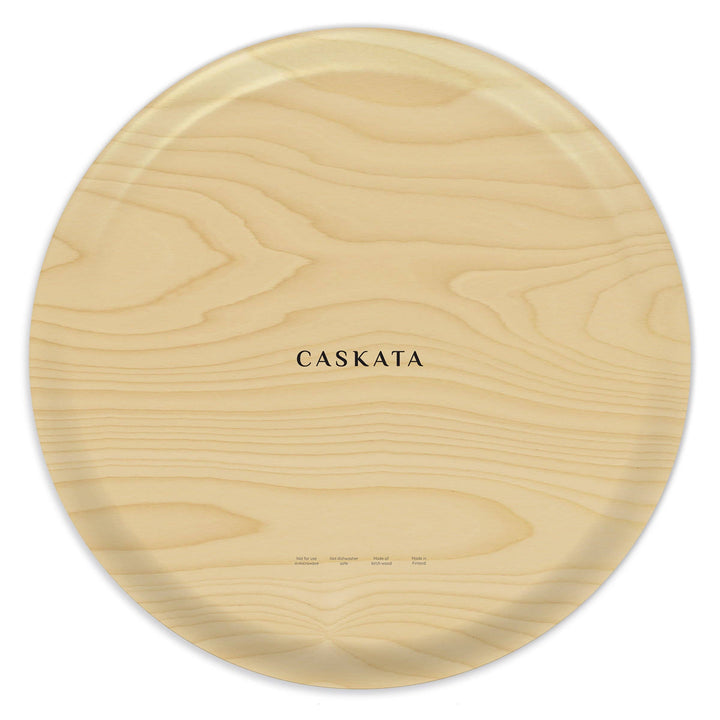 Horseshoe Crab Large Round Birchwood Tray