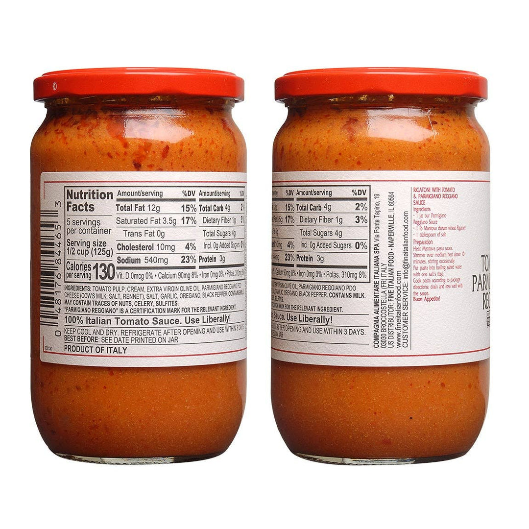 Mantova Tomato & Parmigiano Reggiano Sauce, 24 Oz.
