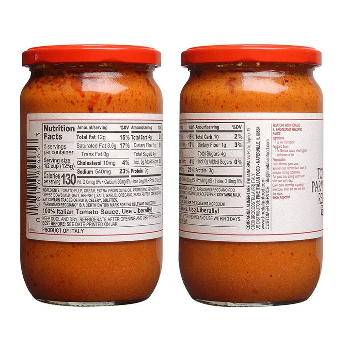 Mantova Tomato & Parmigiano Reggiano Sauce, 24 Oz.