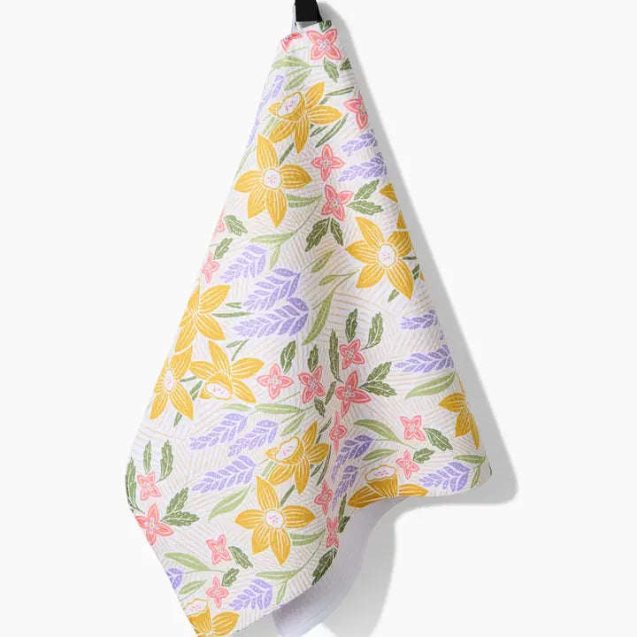 Daffodil Dreams Tea Towel