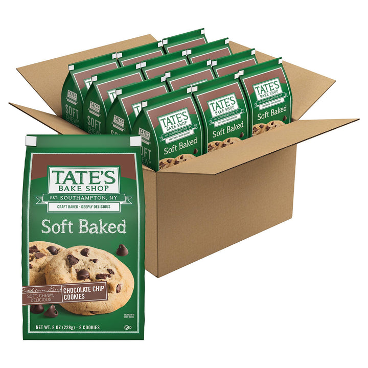 Soft Baked Chocolate Chip Cookies