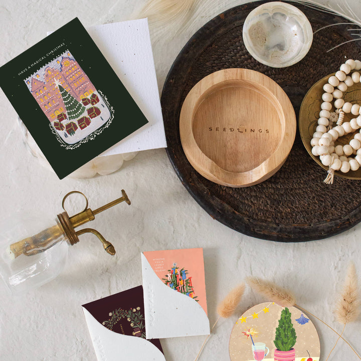 Holidays at the Plaza Greeting Card