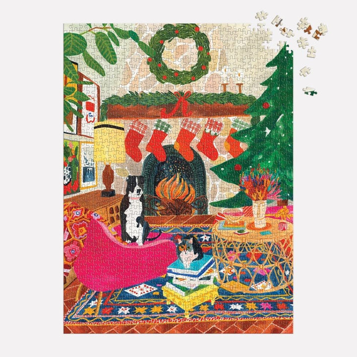 Fireside Friends Puzzle, 1000 Piece
