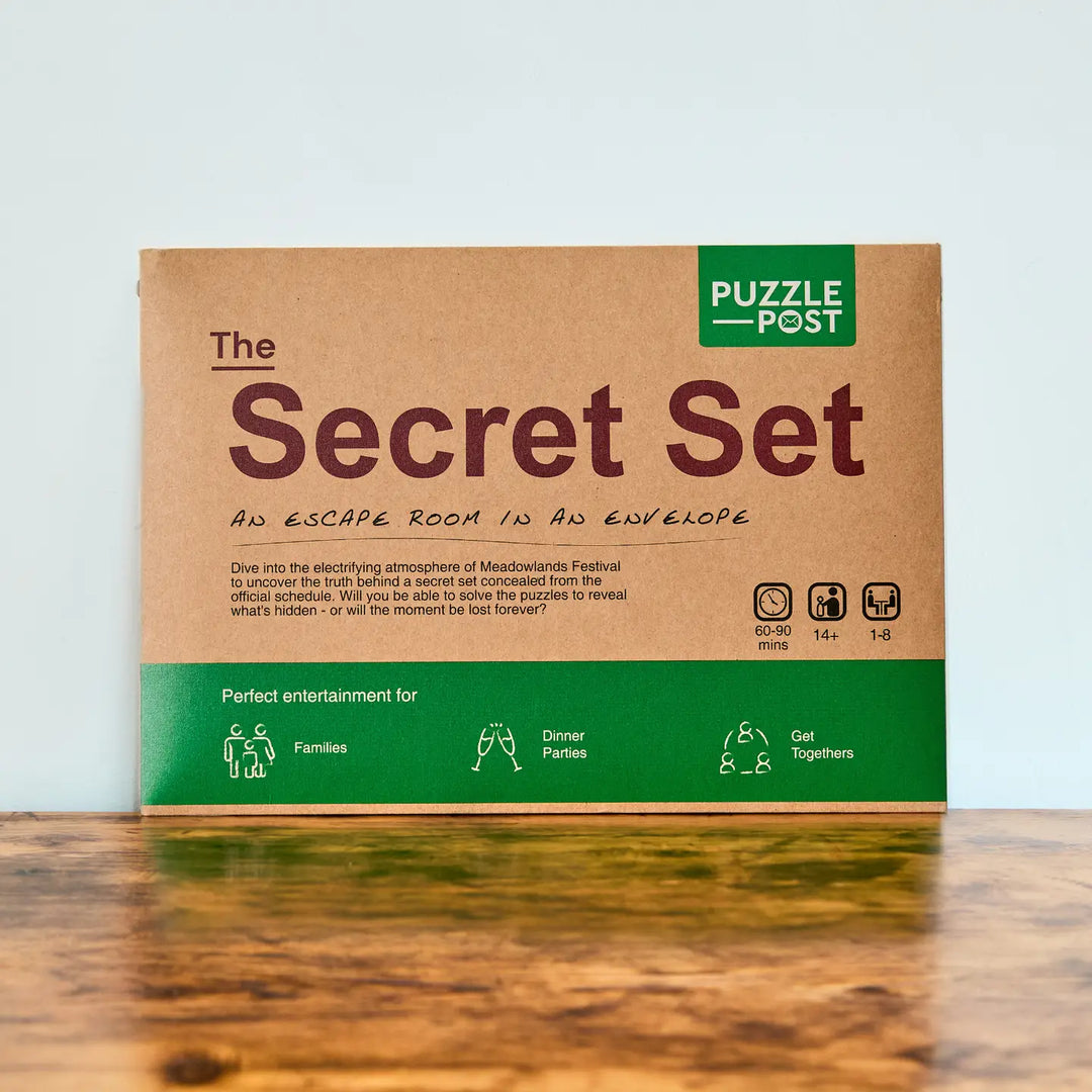 The Secret Set Escape Room Puzzle & Board Game