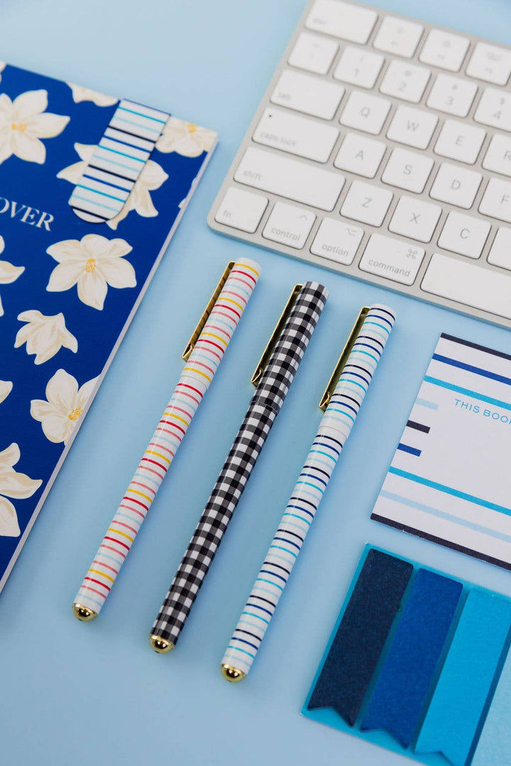 Patterned Assorted Pen Set