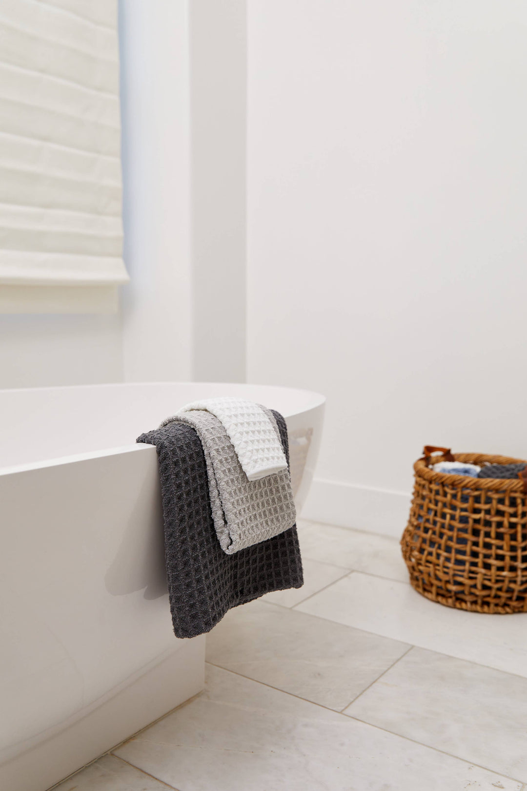 Cloud Waffle Washcloths, Set of 3