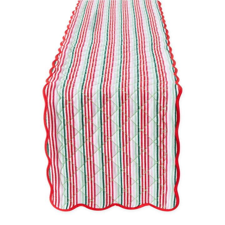 Holly Jolly Quilted Table Runner