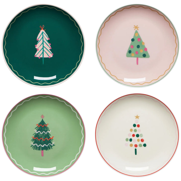 Glitzmas Christmas Appetizer Plate
