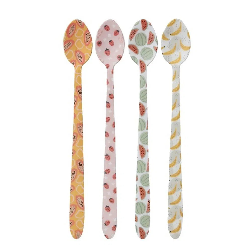 Enameled Ice Cream Spoon