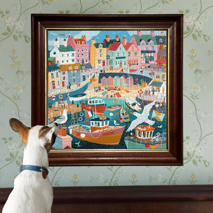 Seaside Harbor Square Puzzle, 1000 Piece