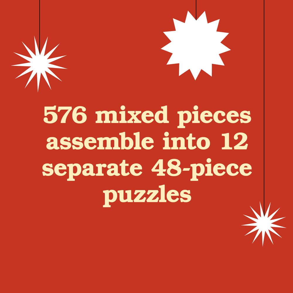 12 Puzzles in One Box: Twelve Days of Catmas
