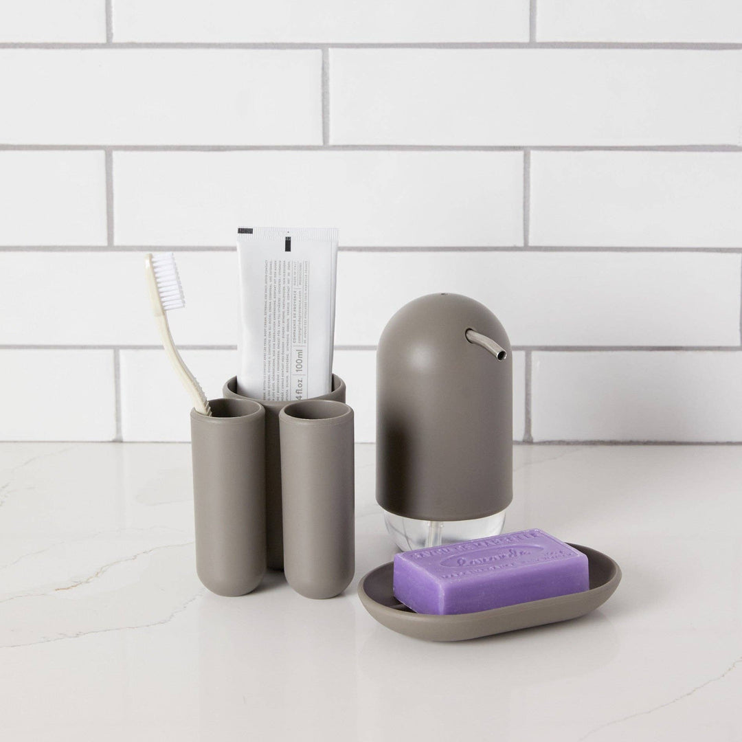 Slate Blue Touch Organizer / Toothbrush Holder