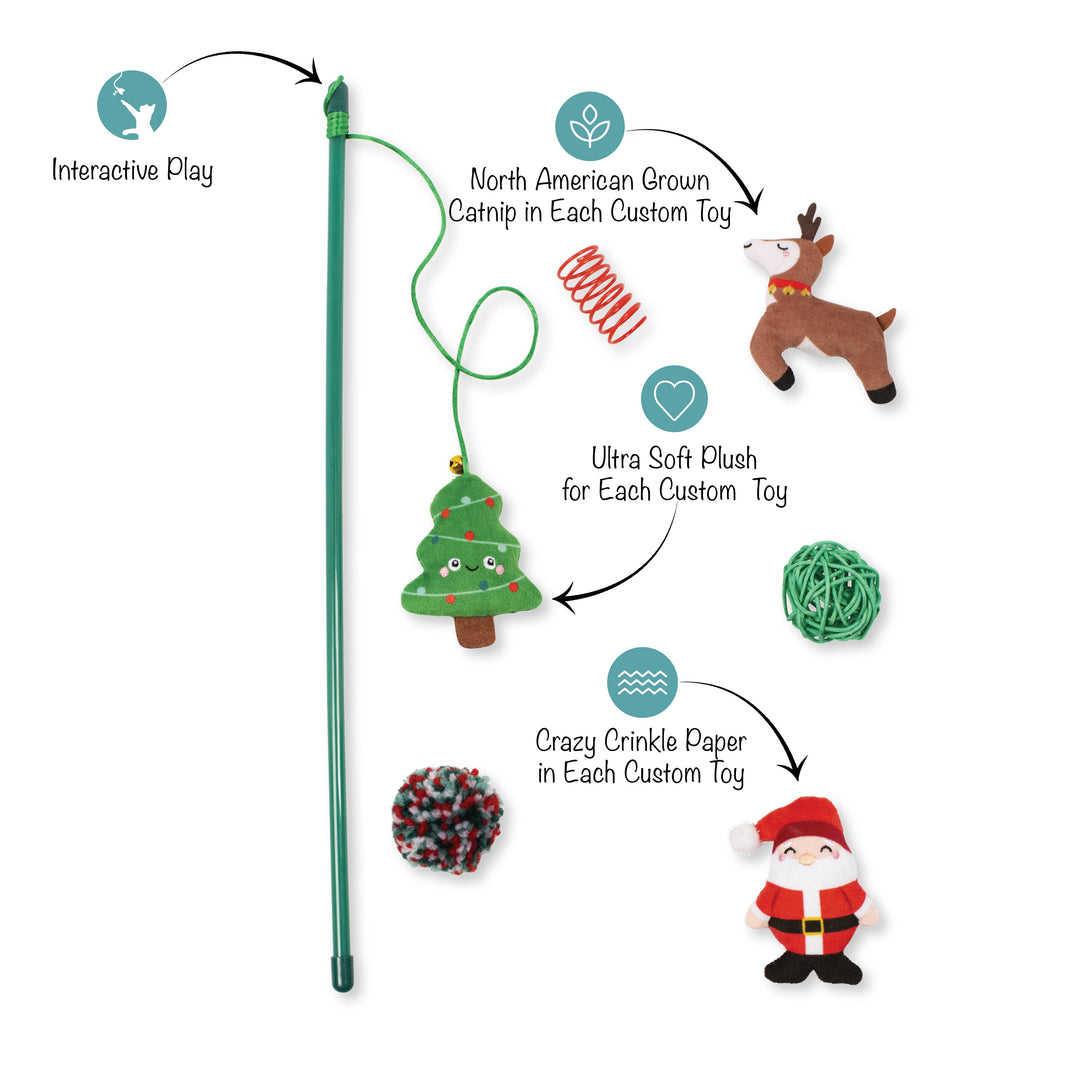 Jingle Joy Cat Toy, Set Of 6