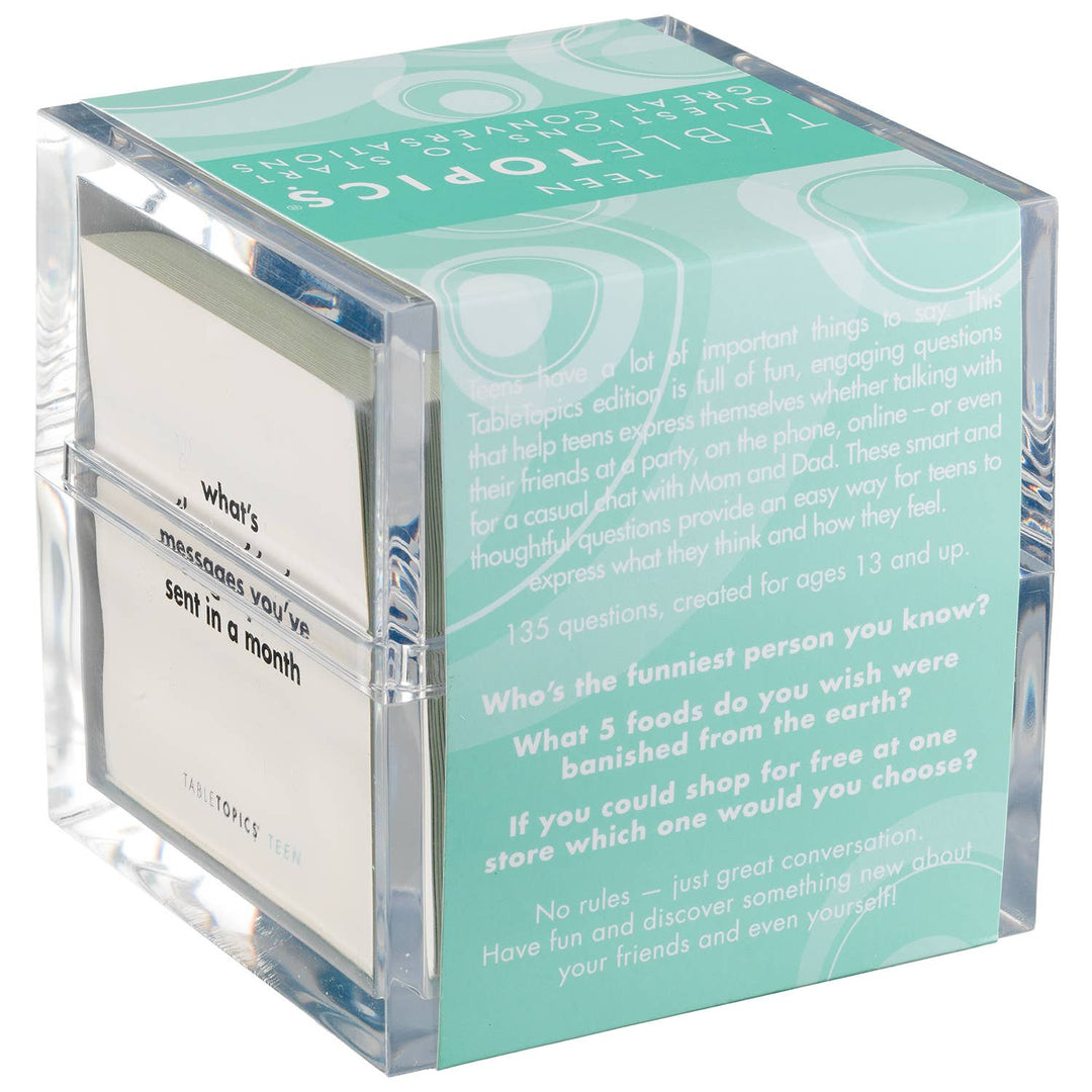TableTopics Teen | Conversation Starter Questions for Teens