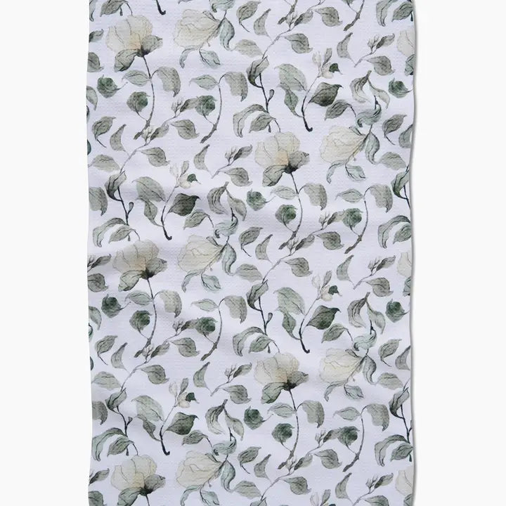 Spring Floral Blossoms Tea Towel