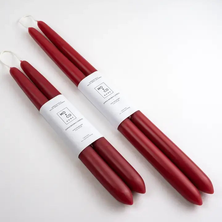 Beeswax Dipped Taper Candles