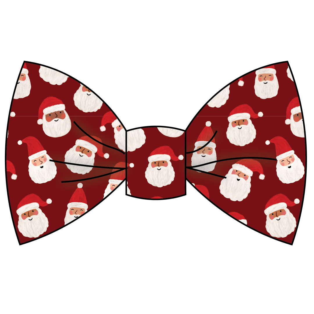 Ho Ho Ho! Dog Bow Tie, Small