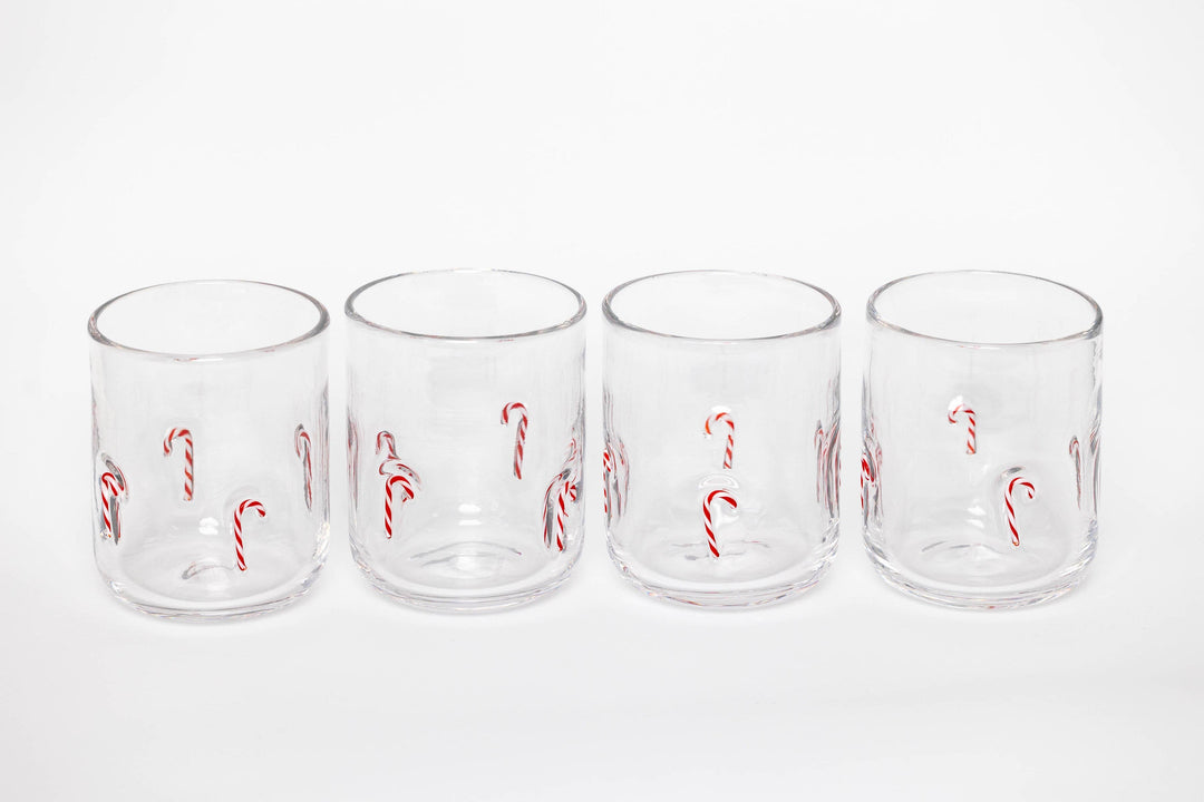 Candy Cane Icon Glass