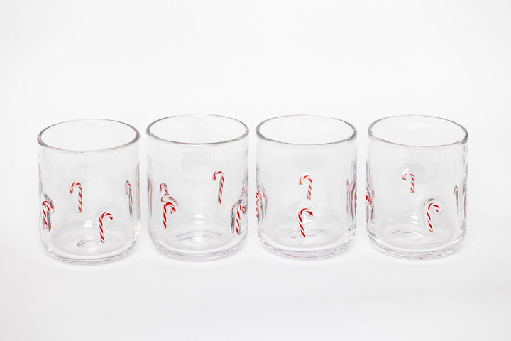 Candy Cane Icon Glass