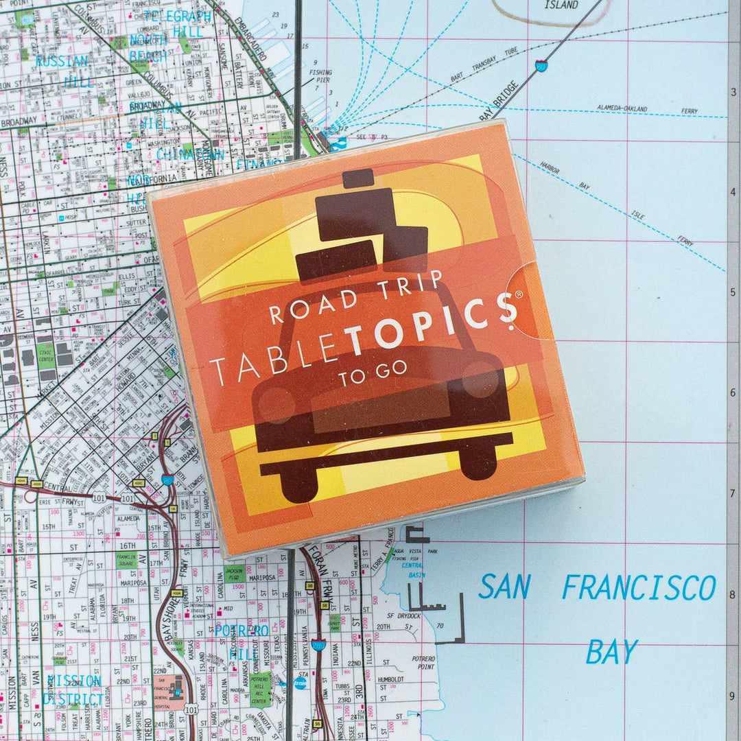 Tabletopics Road Trip | Conversation Starters for Road Trips