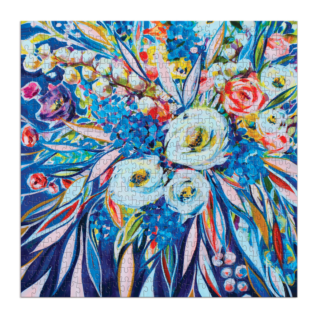Artful Blooms Puzzle, 500 Pieces