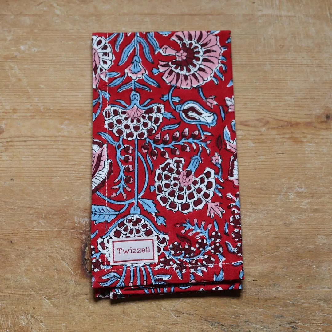 Scarlett Floral Cloth Napkin, Set Of 4