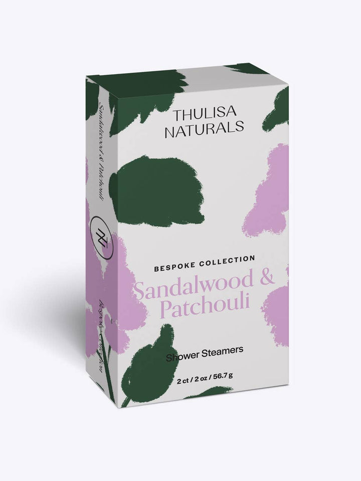 Sandalwood & Patchouli Shower Steamers, Set Of 2