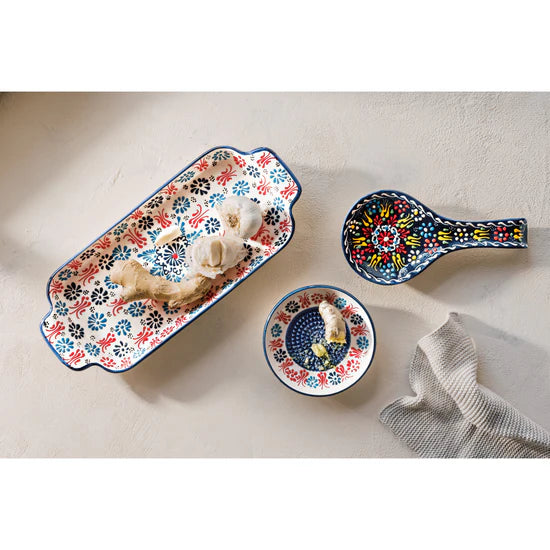 Tray Evani Multicolor White