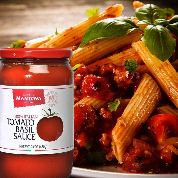 Mantova Tomato Basil Sauce, 24 Oz.