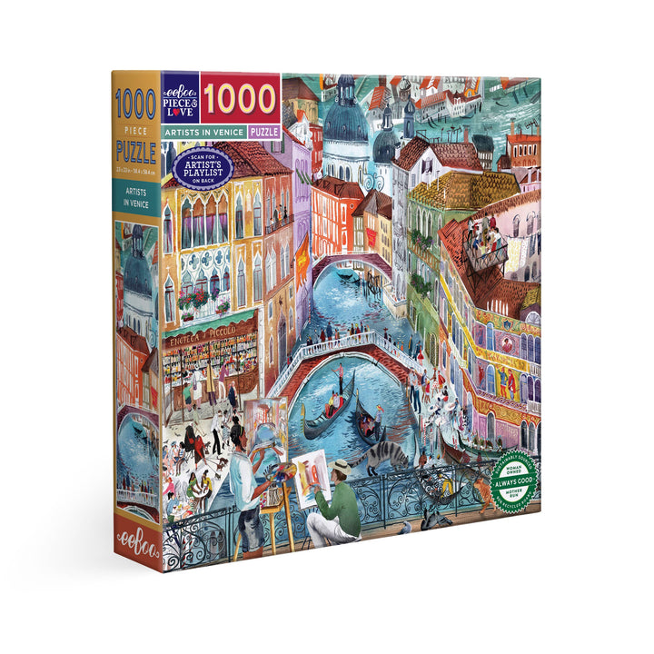 Artists in Venice Puzzle, 1000 Piece