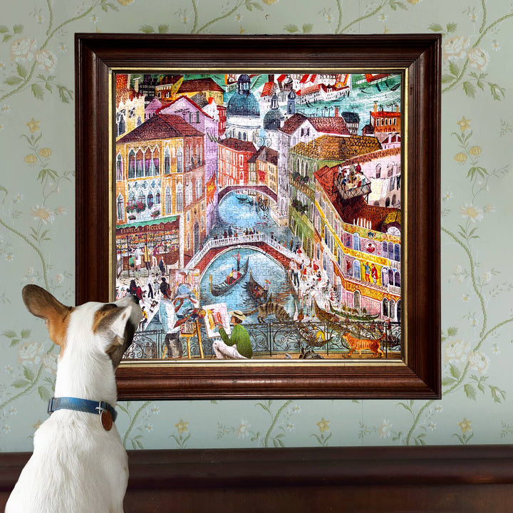 Artists in Venice Puzzle, 1000 Piece