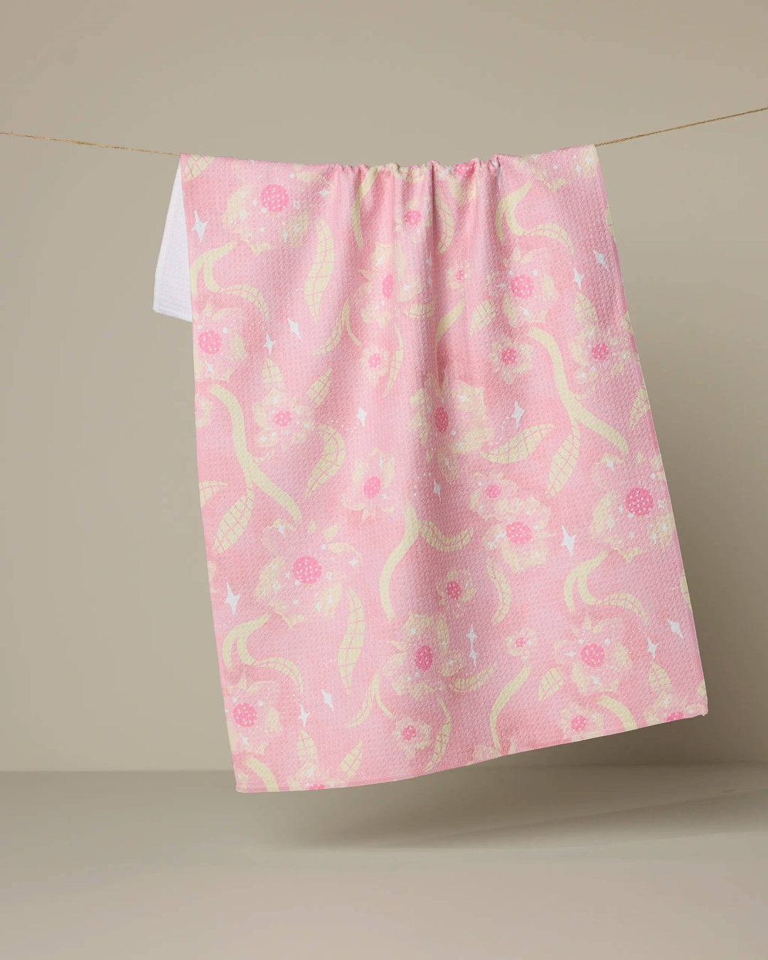 Fairy Dust Floral Tea Towel