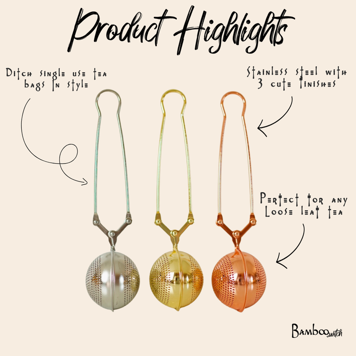 Stainless Steel Tea Strainer | Tea Bestseller: Silver