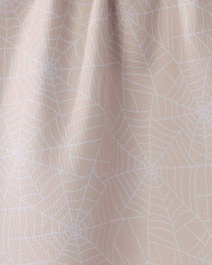 Whisper Web Tea Towel: Black
