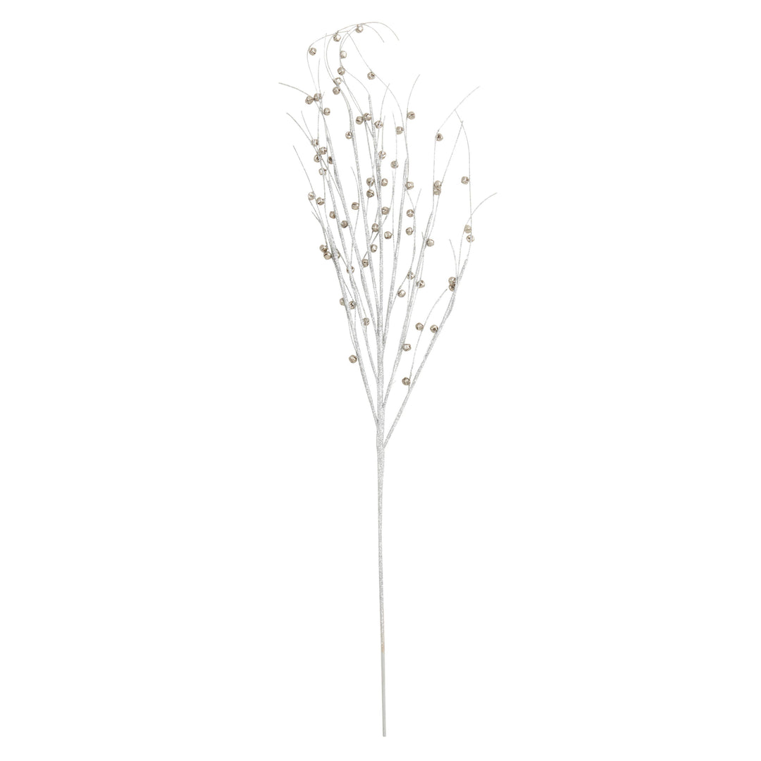 Cheery Jingle Bells Branch: Silver